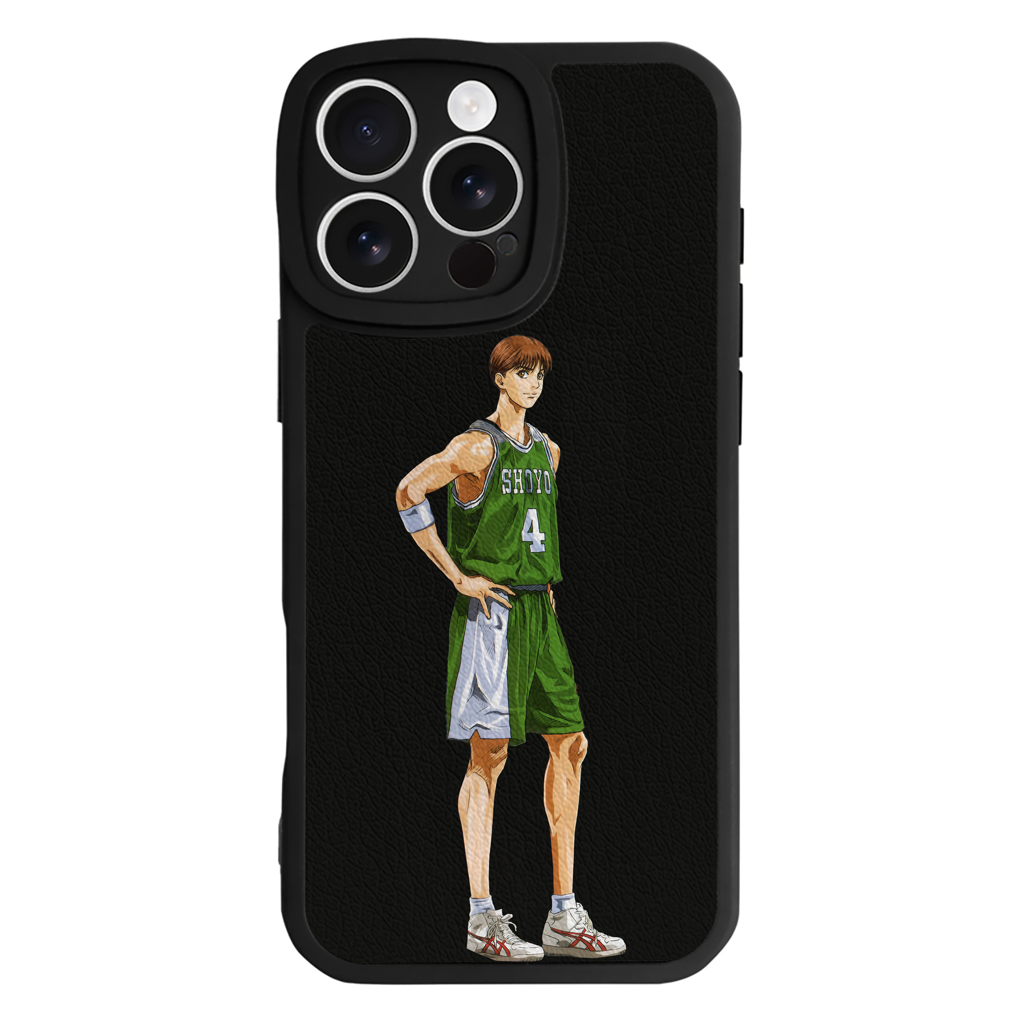 （画像用） SLAM DUNK／スラムダンク 【iPhone 16シリーズ対応】シリコンスマホケース（レザー調） 材質：シリコン